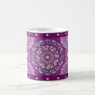 Kardinalrot Rosette Kaffeetasse