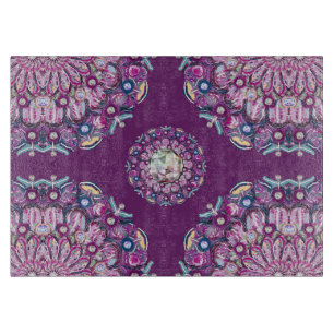 Kardinalrot Rosette Schneidebrett