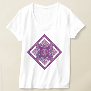 Kardinalrot Rosette T-Shirt