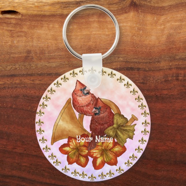 Kardinals Horn Schlüsselanhänger (Vorderseite)