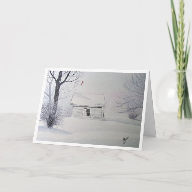 KARDINALS-REGEL FEIERTAGSKARTE (Vorderseite)