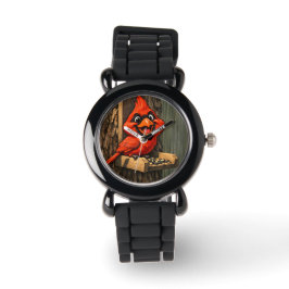 Kardinalskarikatur Armbanduhr