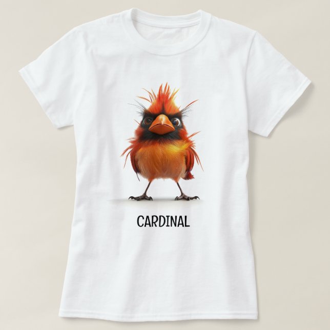 Kardinalvogel T-Shirt (Design vorne)