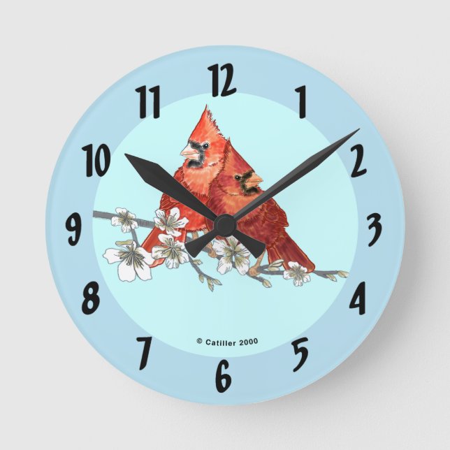 Kardinalzweig Uhr (Vorderseite)