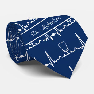 Kardiogramm EKG Krawatte