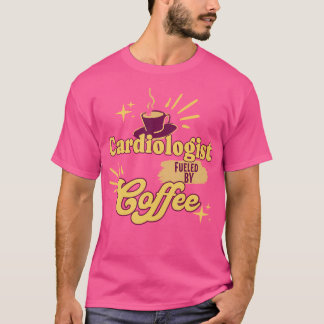 Kardiologe mit Kaffeegenuss Herzklopfen T-Shirt