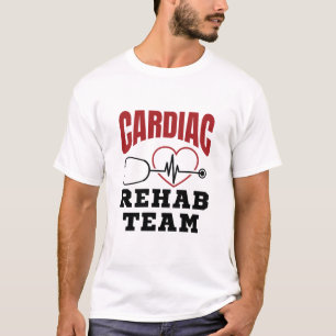 Kardiologe Rehab Team Krankenschwester T-Shirt