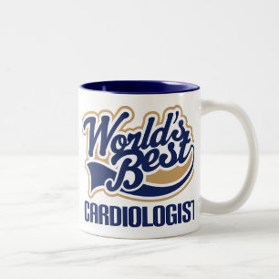 Kardiologen-Geschenk Zweifarbige Tasse