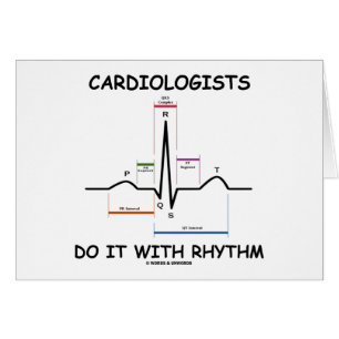 Kardiologen tun es mit Rhythmus (ECG/EKG)