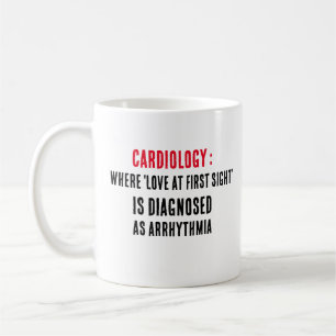 Kardiologie: Diagnose von "Liebe auf den ersten Bl Kaffeetasse