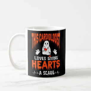 Kardiologie Halloween Kardiologe Herzarzt N Kaffeetasse