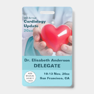 Kardiologie Herz-Thorax Medizinische Konferenz Ausweis