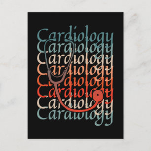 Kardiologie Herzchirurg Postkarte