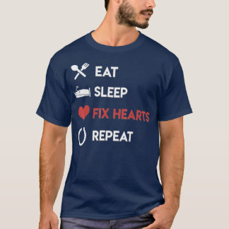 Kardiologie Kardiologe Gifts Heart Doctor Med T-Shirt