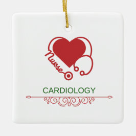 Kardiologie Keramik Ornament