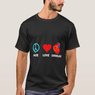 Kardiologie Liebe Kardiologe Cardiac Cath La T-Shirt