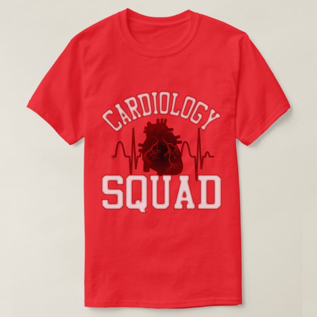 Kardiologie Squad Cardiac Nurse Cathlab Nurse gif T-Shirt (Design vorne)