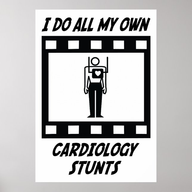 Kardiologie Stunts Poster (Vorne)