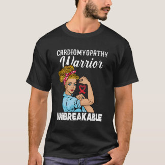 Kardiomyopathie Warrior unzerbrechlich T-Shirt