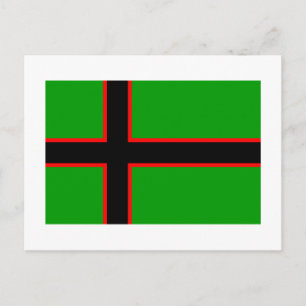 Karelia Flag Postkarte