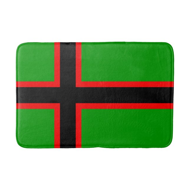 Karelia-Nationalflagge Badematte (Vorderseite)