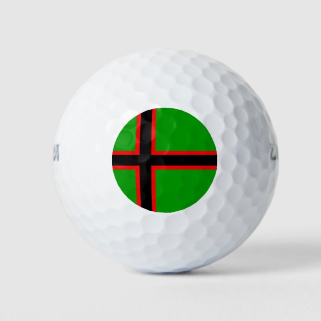 Karelia-Nationalflagge Golfball (Vorderseite)