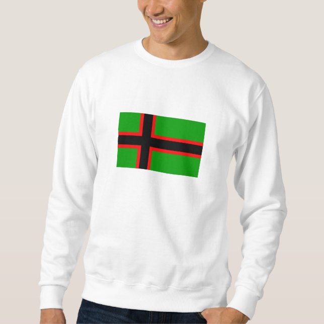 Karelia-Nationalflagge Sweatshirt (Vorderseite)