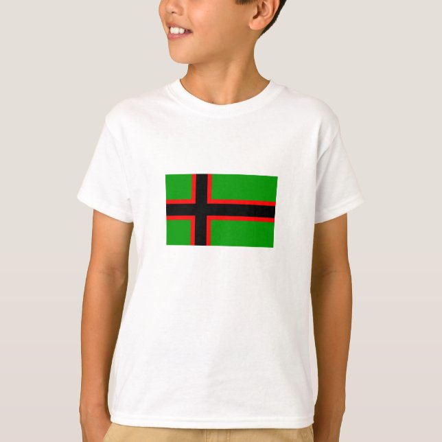 Karelia-Nationalflagge T-Shirt (Vorderseite)