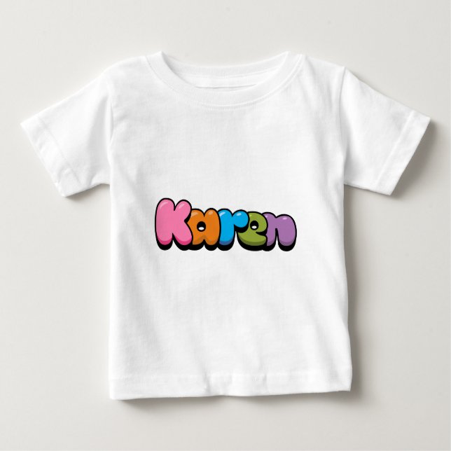 Karen Baby T-shirt (Vorderseite)