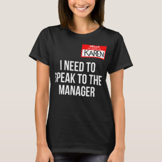 Karen Costume Halloween Shirt kann ich mit dem m