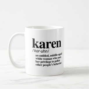 Karen Definition Kaffeetasse