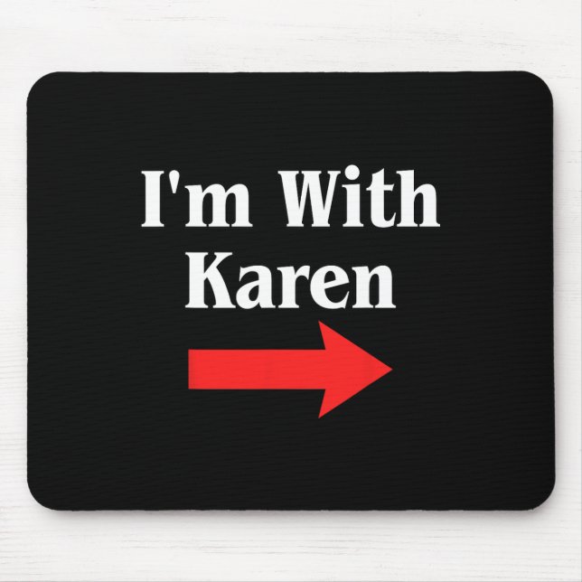 Karen Halloween Costume Mousepad (Vorne)