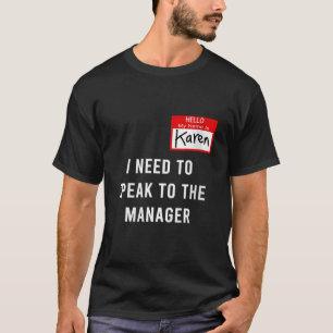 Karen Halloween-Kostüm, das ich mit der M T-Shirt