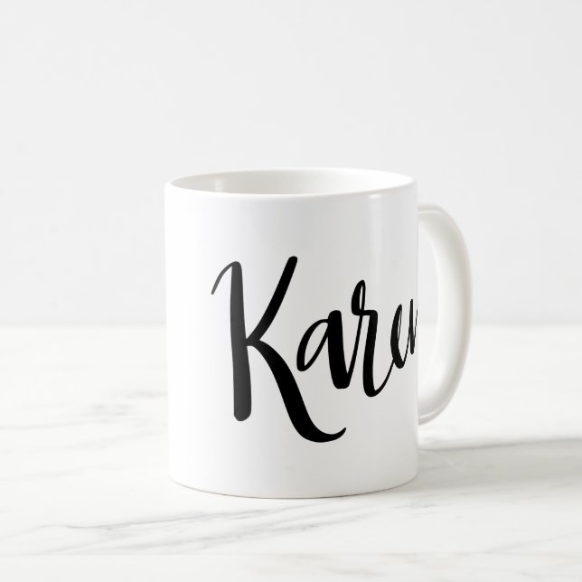 Karen Kaffeetasse (VorderseiteRechts)