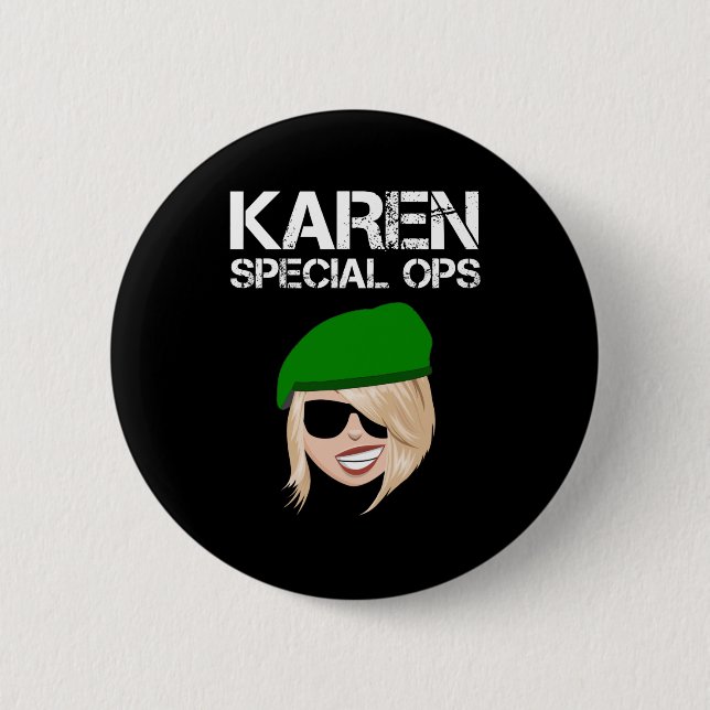 Karen Special Ops Button (Vorderseite)