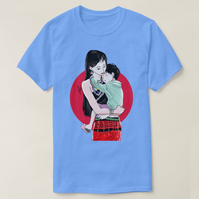 Karenni Happy Mothers Day T-Shirt (Design vorne)