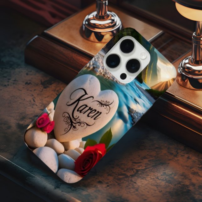 Karens Herz am Fluss Case-Mate iPhone Hülle (Von Creator hochgeladen)