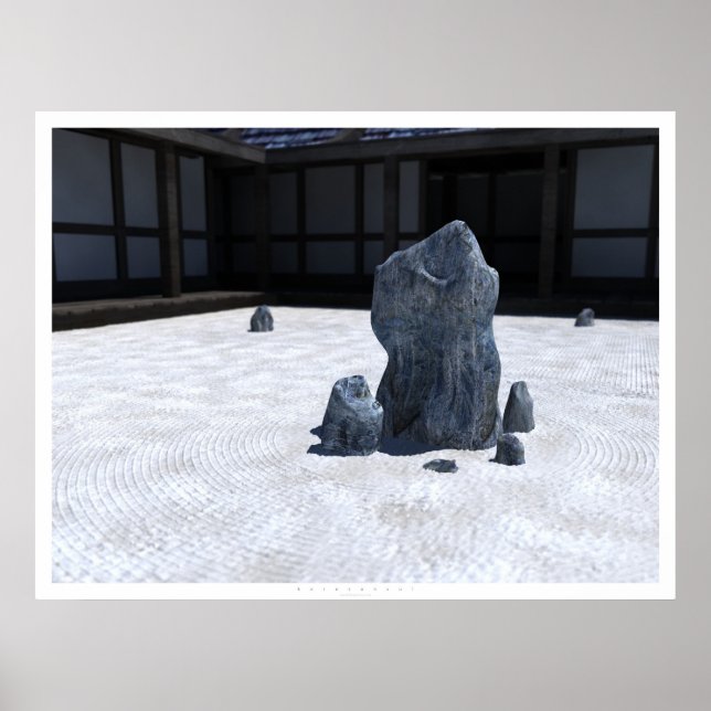 Karesansui Poster (Vorne)