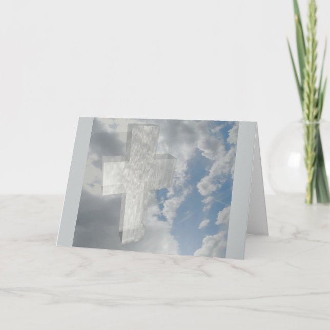 Karfreitag Feiertagskarte (Vorderseite)