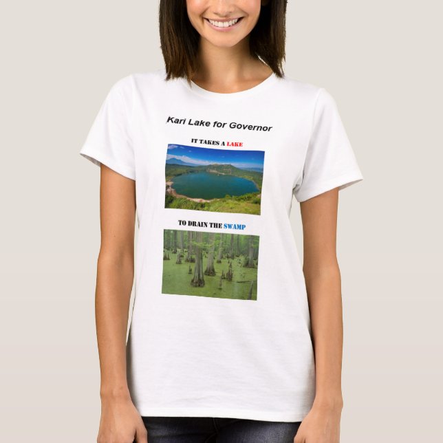 Kari Lake Arizona Governor T Shirt (Vorderseite)
