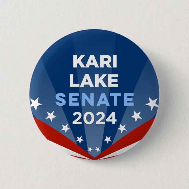 Kari Lake Arizona US Senat 2024 Button (Vorderseite)