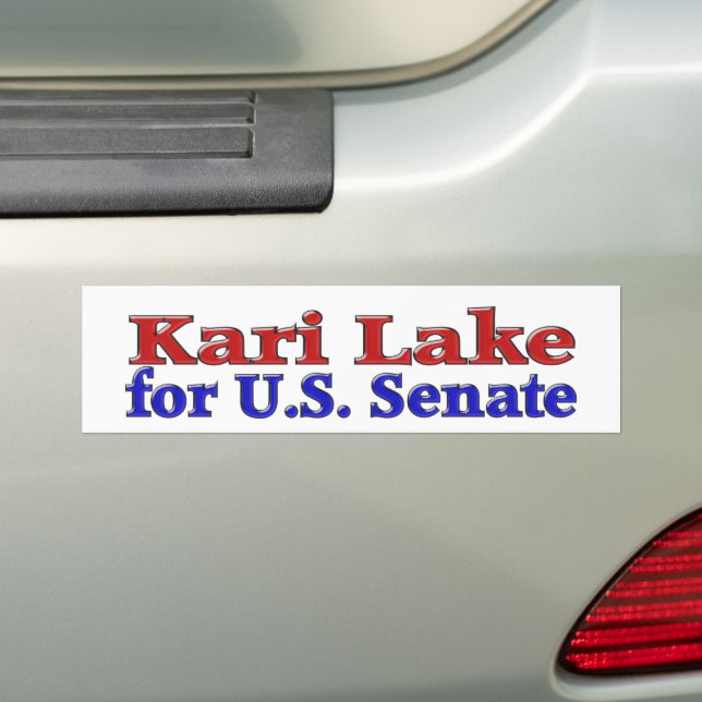 Kari Lake for Senate Autoaufkleber (Auf Auto)