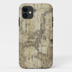 Karibik - alte Karte Case-Mate iPhone Hülle