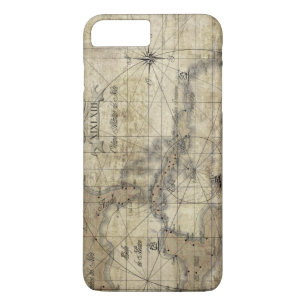 Karibik - alte Karte Case-Mate iPhone Hülle