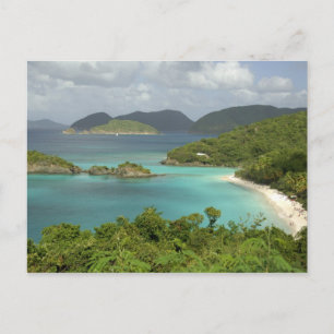 Karibik, Amerikanische Jungferninseln, St. John, T Postkarte