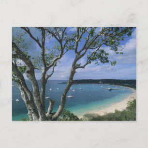 Karibik, Anguilla Island, Road Bay Harbour. Postkarte