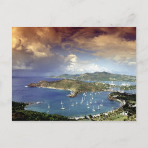 Karibik, Antigua. Postkarte