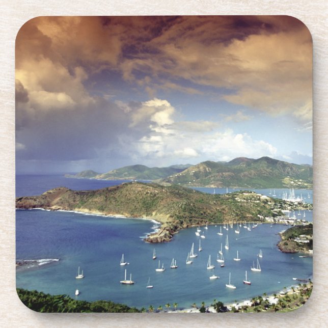 Karibik, Antigua. Untersetzer (Vorderseite)