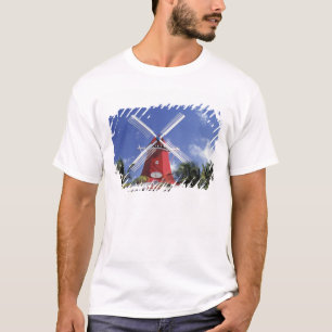 Karibik, Aruba. Alte Mühle, umgebaut in 'Mühle T-Shirt