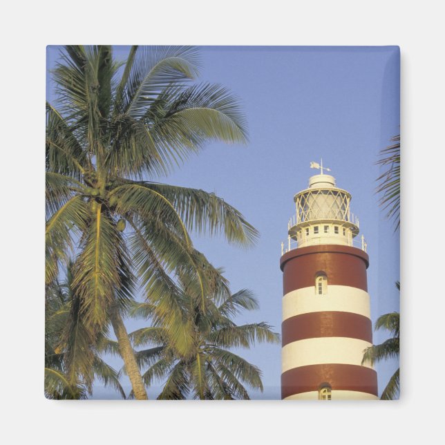 Karibik, Bahamas, Abaco, Elbow Cay. Hopetown Magnet (Vorne)